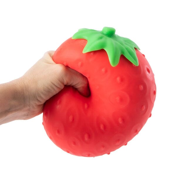 RMS® SmushMart™ Official Jumbo 6 Inch Strawberry Squishy Sensory Toy