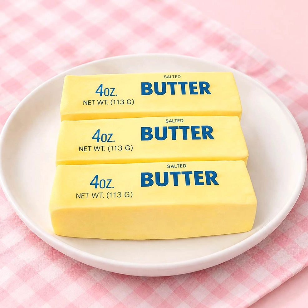 Slow Rise Squishy Butter 5 Inch - Sensory Fidget Toy (No Packaging)