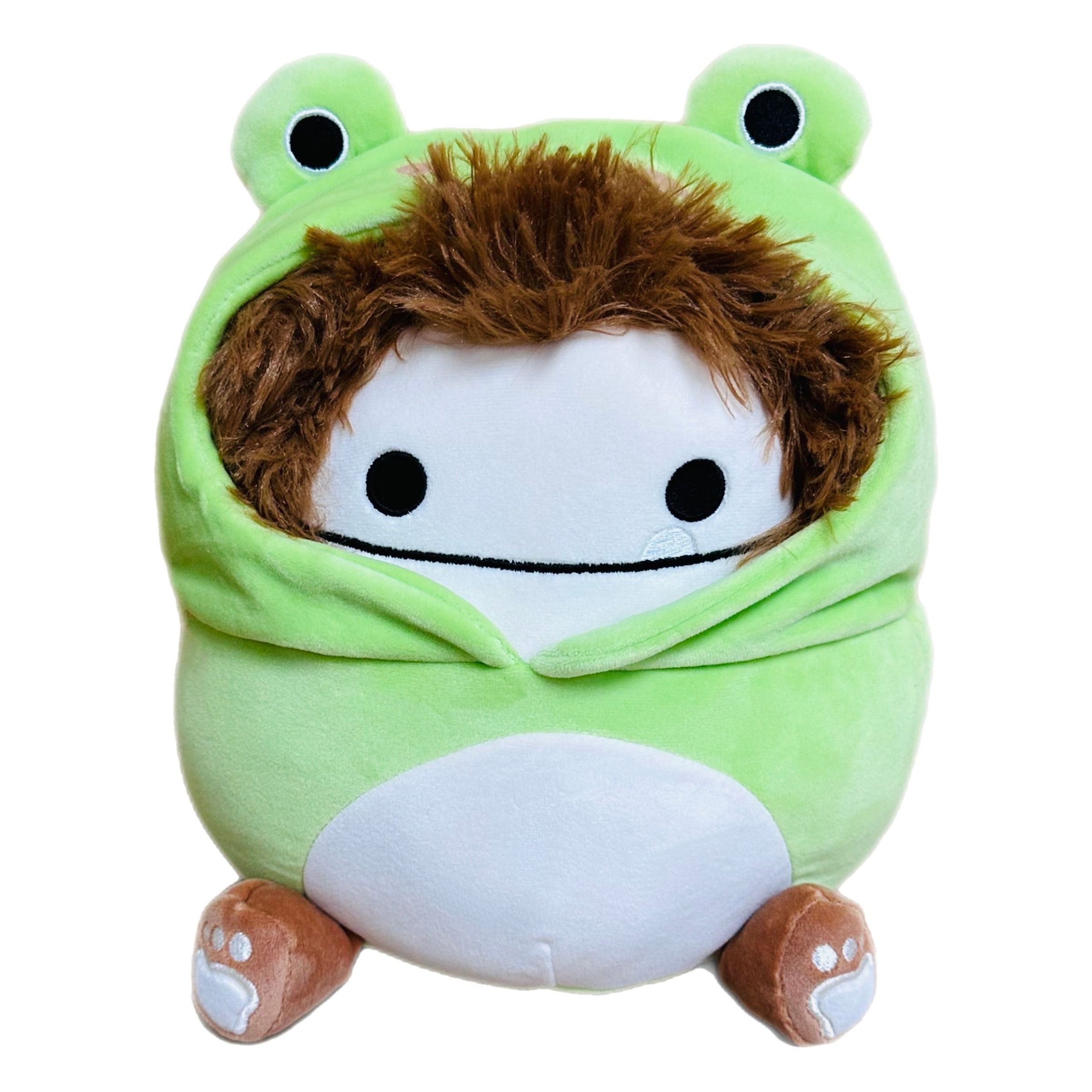 Squishmallow 8 Inch Benny the Bigfoot in Frog Costume Plush Toy