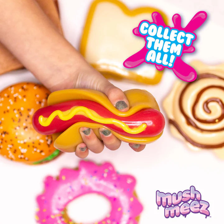 Mushmeez TABA Squishies 4.5 Inch Hot Dog Squishy Sensory Toy