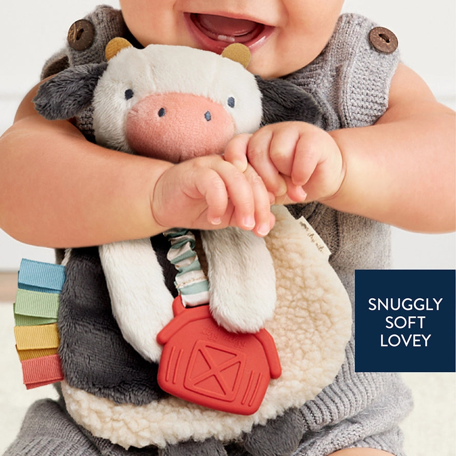 Itzy Ritzy Itzy Friends Lovey™ Carmen Cow Plush Teether Toy