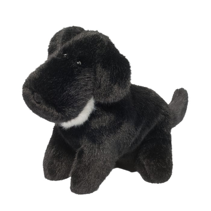 Douglas 11 Inch Muzzle Linda the Black Lab Large Plush Toy