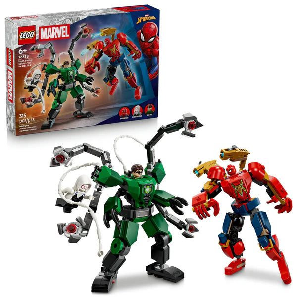 LEGO® Marvel™ Mech Battle: Spider-Man vs. Doc Ock 76338