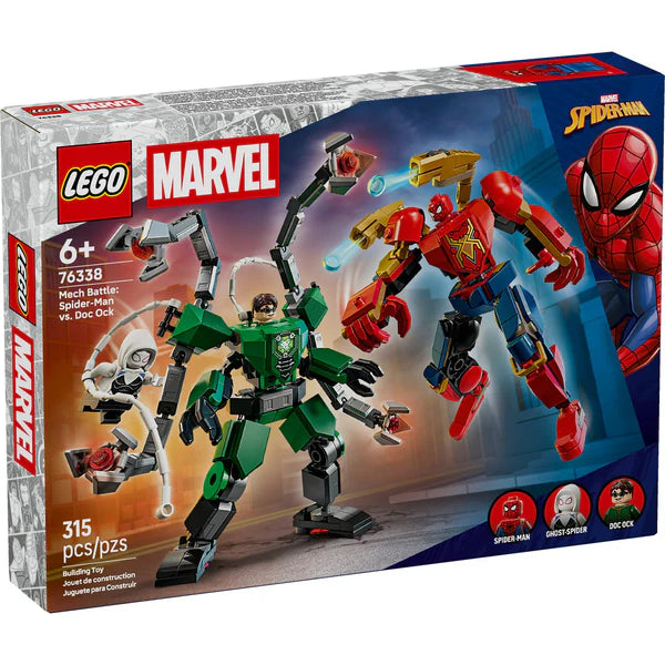 LEGO® Marvel™ Mech Battle: Spider-Man vs. Doc Ock 76338