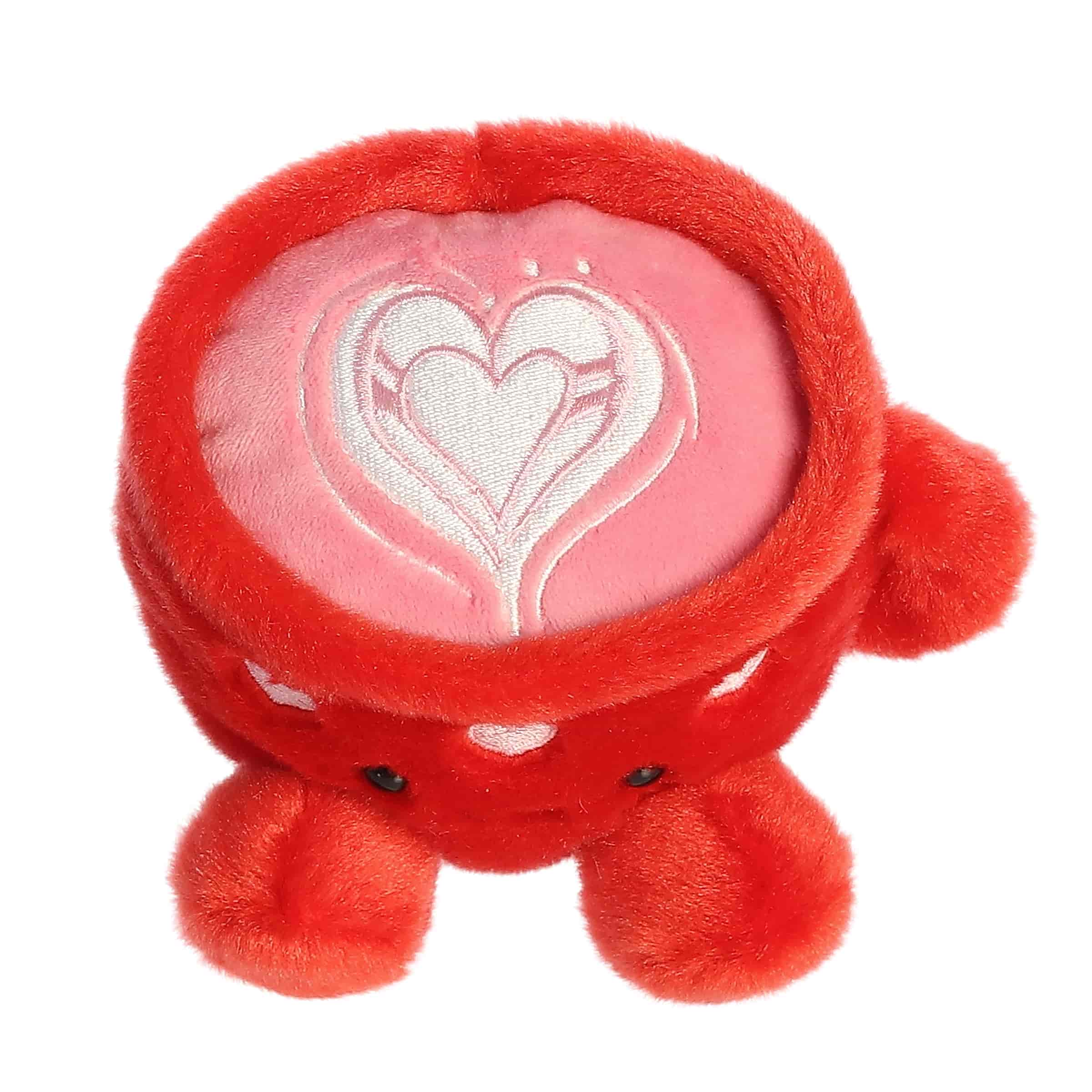 Palm Pals 5 Inch Lottie the Love Latte Valentine Plush Toy