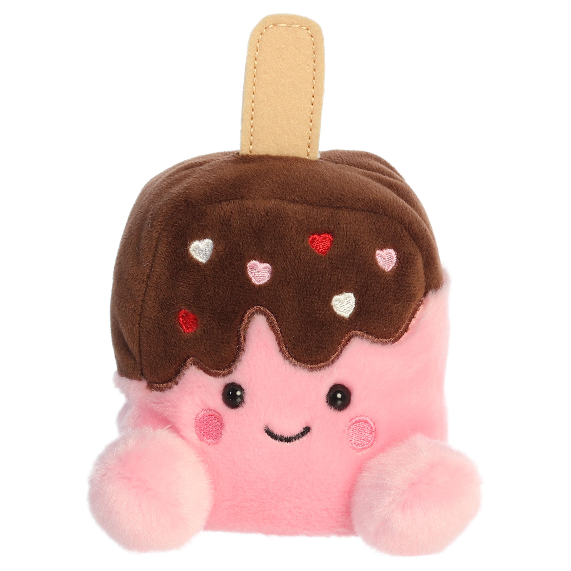 Palm Pals 5 Inch Dulce the Heart Ice Cream Valentine Plush Toy
