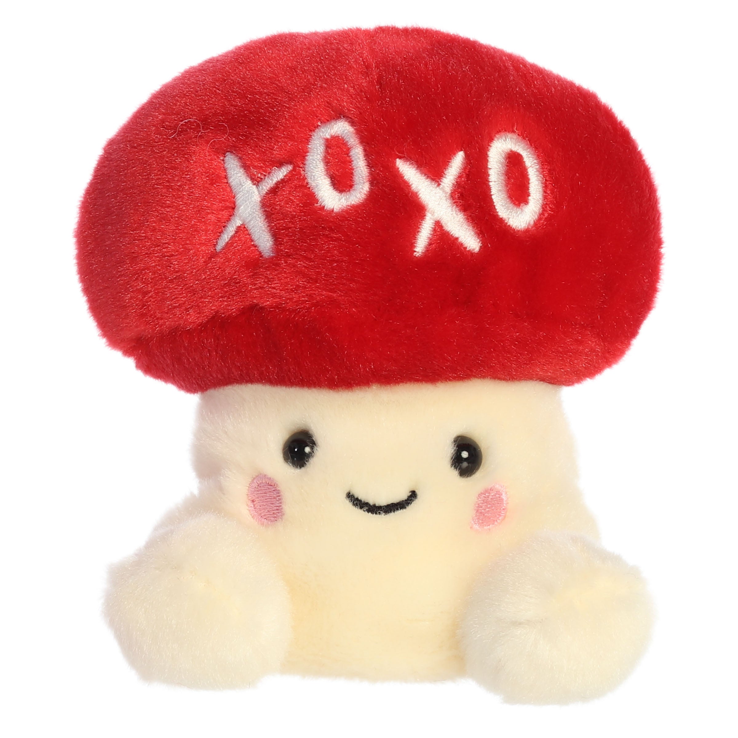 Palm Pals 5 Inch XOXO Mushroom Valentine Plush Toy