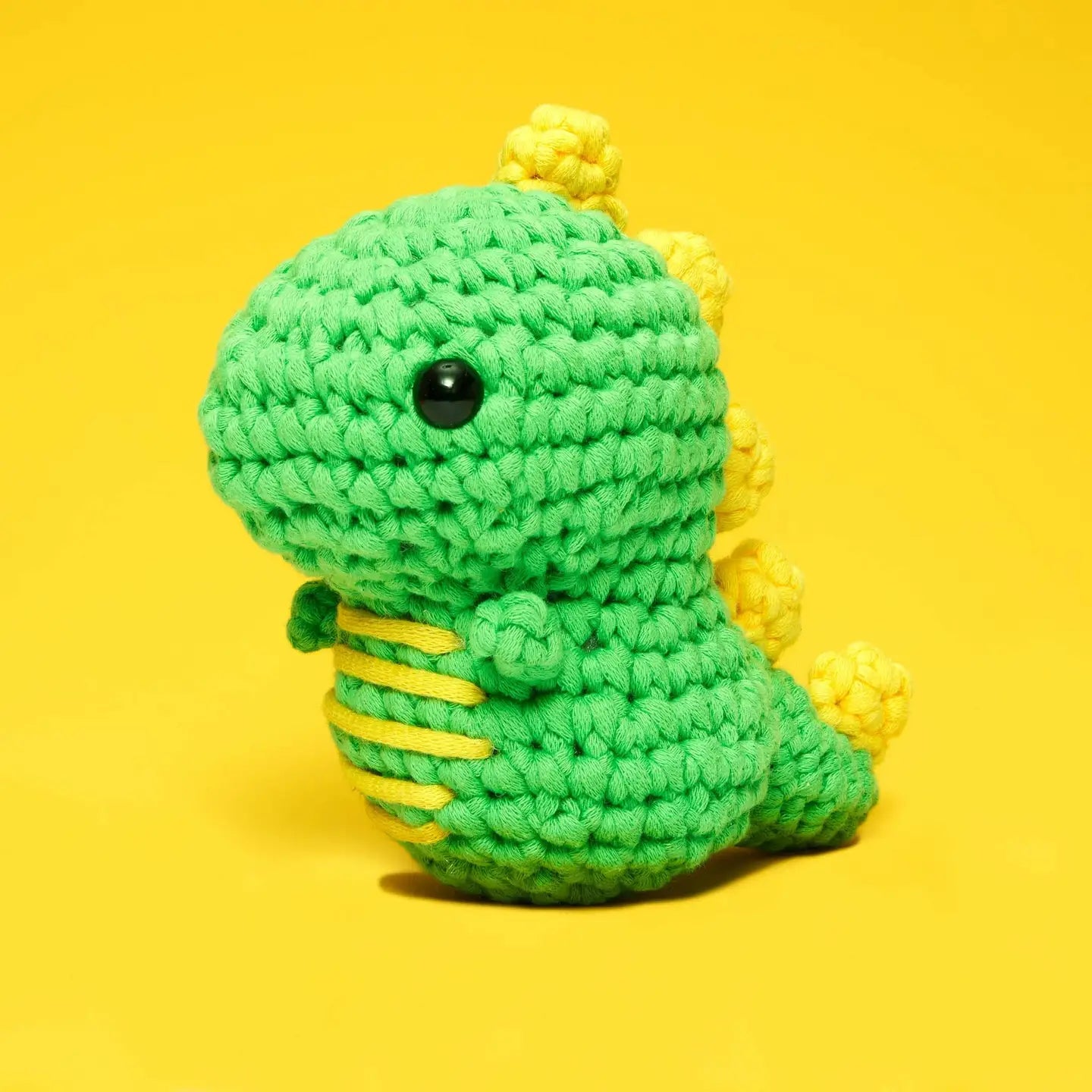 The Woobles Fred the Dinosaur Beginner Crochet Kit