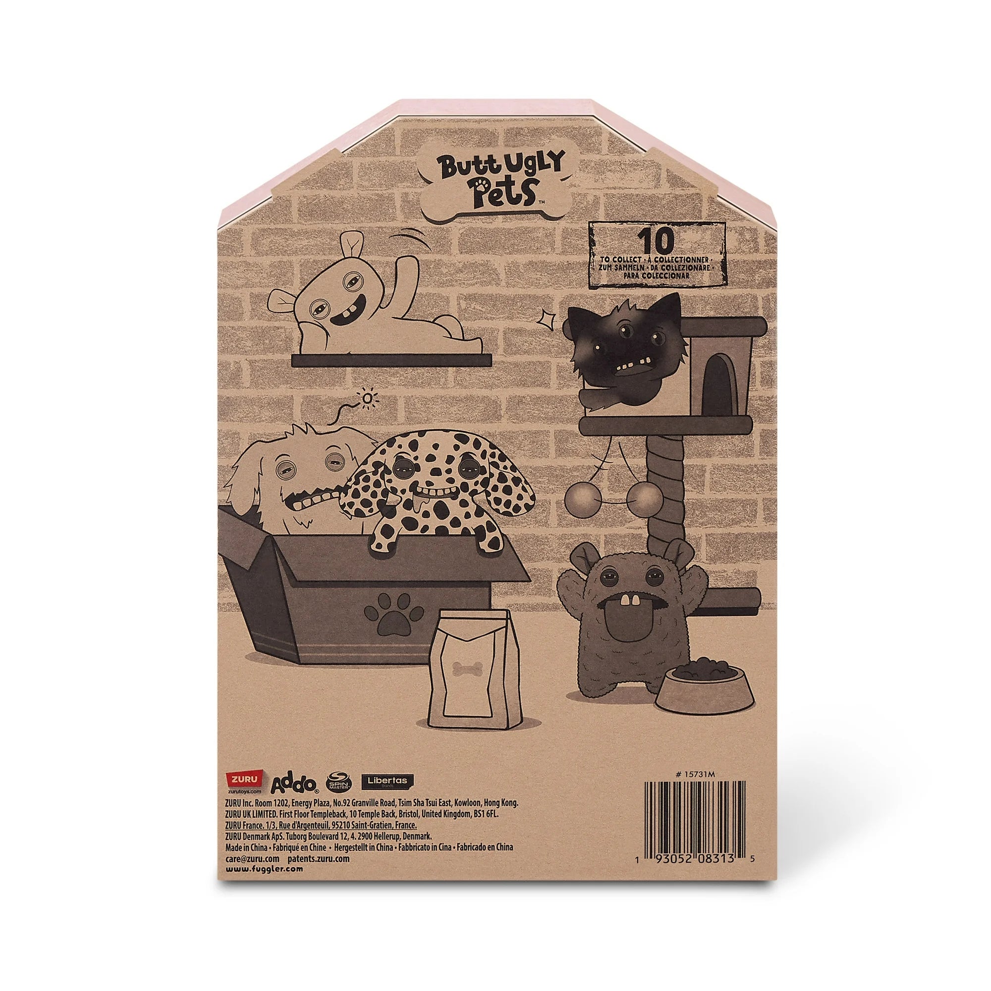 Zuru Fugglers 9 Inch Butt Ugly Pets - Cod Father (Goldfish)