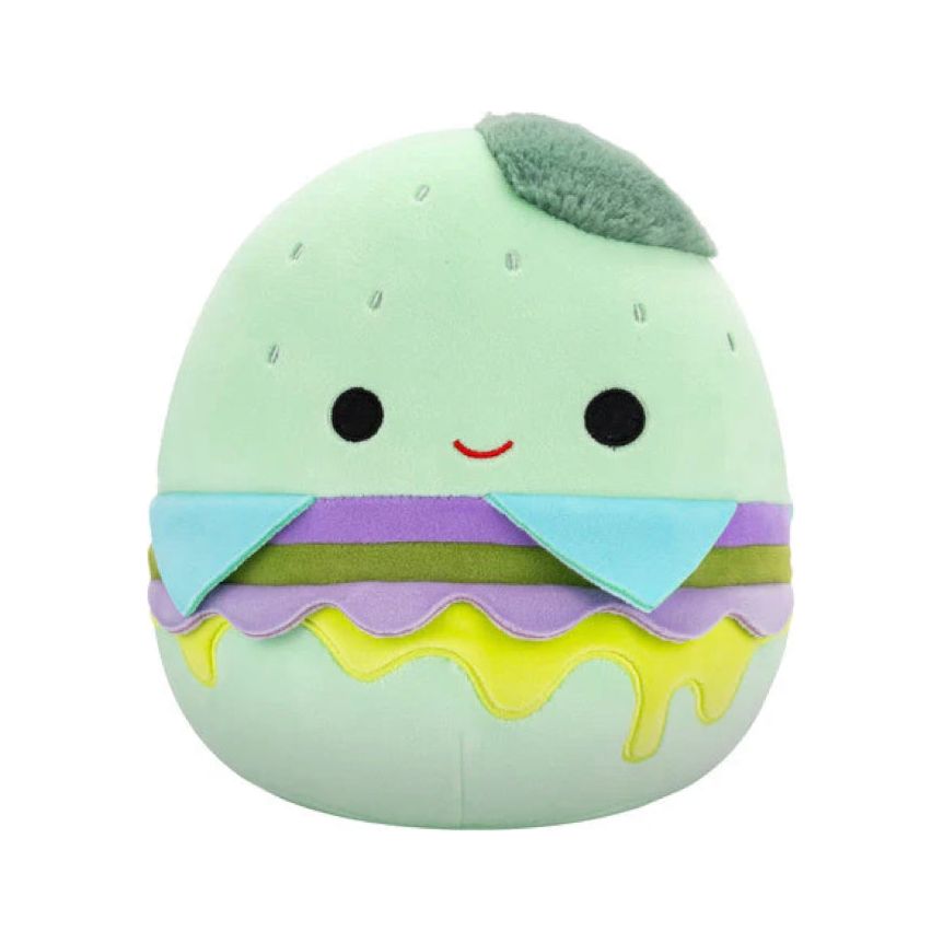 Squishmallow 8 Inch Orson the Zombie Cheeseburger Halloween Plush Toy