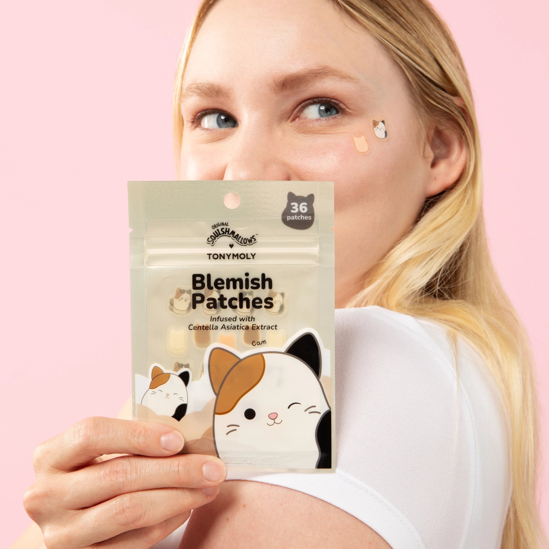Squishmallow X TONYMOLY Cam Blemish Patches