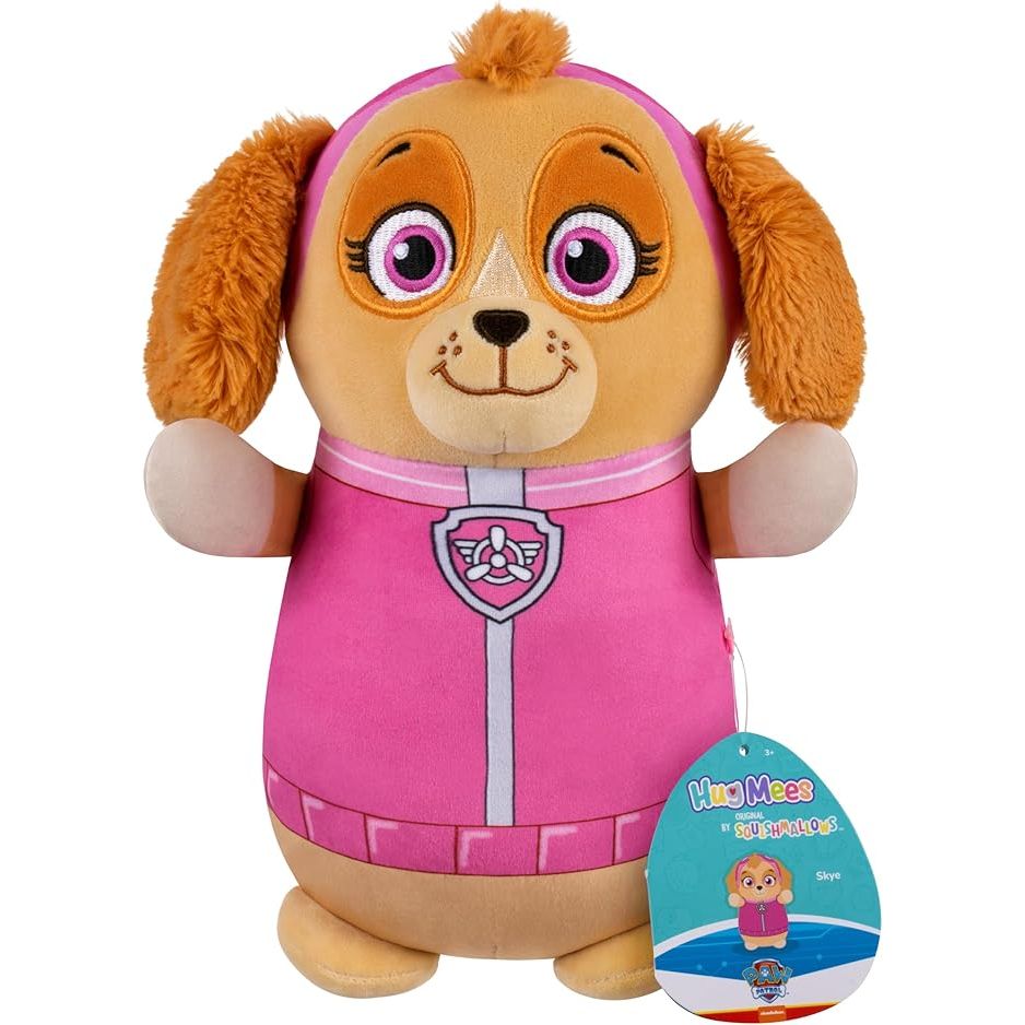 Squishmallow 10 Inch Skye Paw Patrol Hug Mees Plush Toy