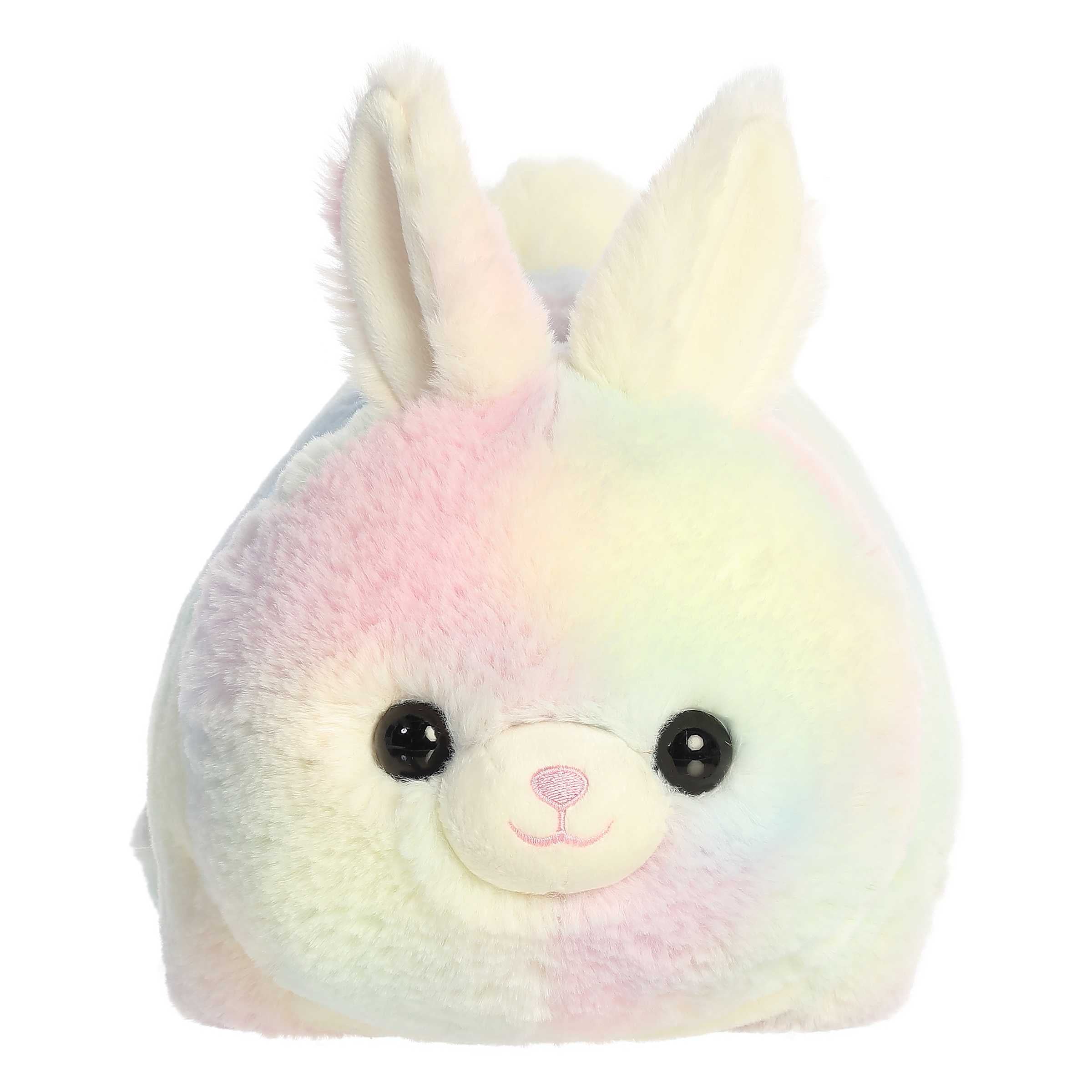 Aurora Plush Spudsters 10 Inch Bitty Rainbow Bunny Easter Plush Toy