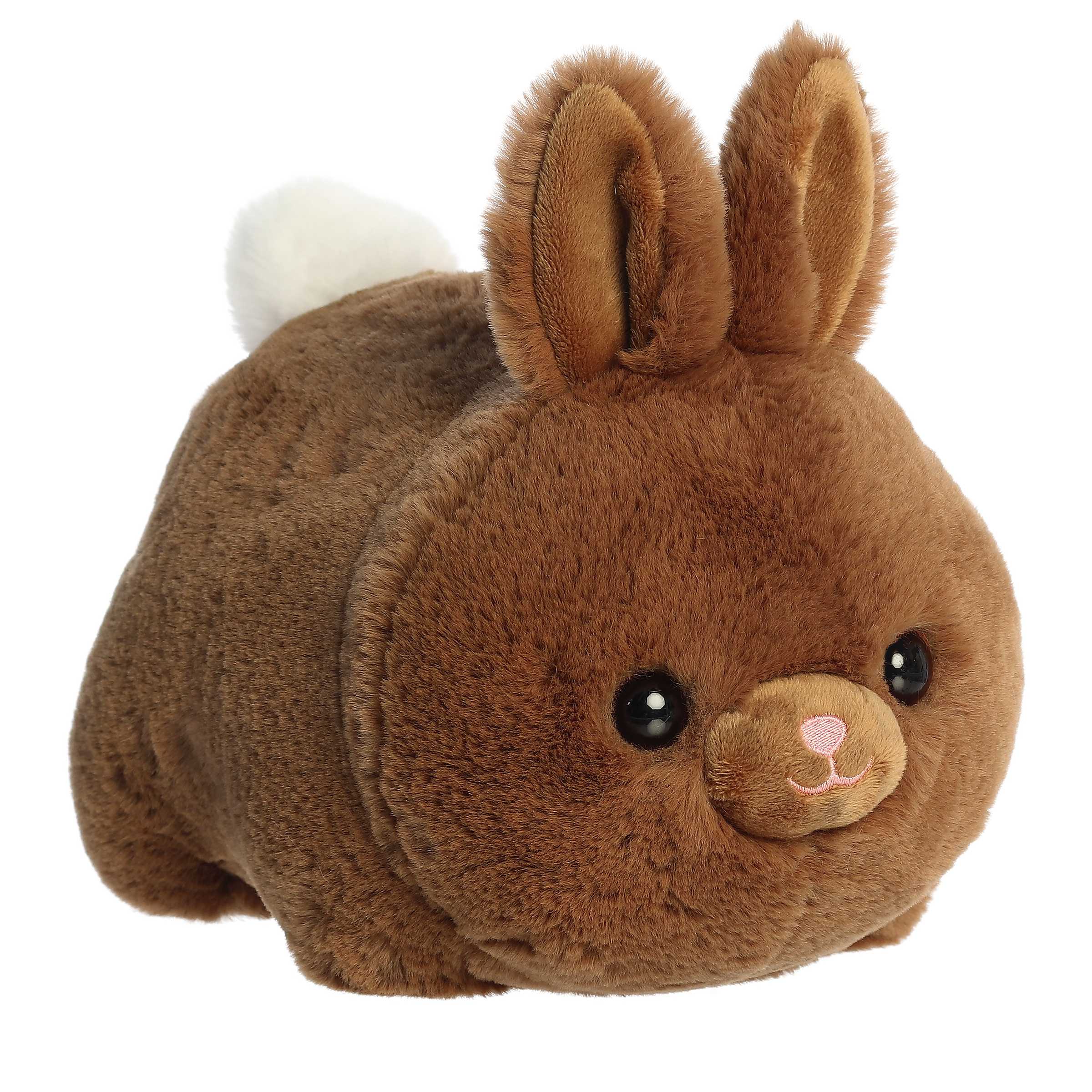 Aurora Plush Spudsters 10 Inch Brownie Chocolate Bunny Easter Plush Toy