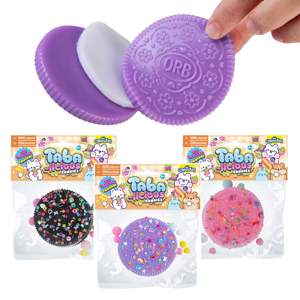 ORB Curiosities Taba-licious Cookie Squishy Sensory Toy - Assorted