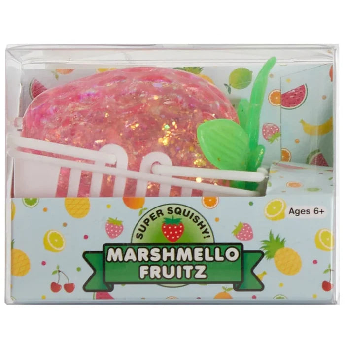 Zorbitz 2.5 Inch Marshmello Fruitz Squishy Sensory Toy - Assorted