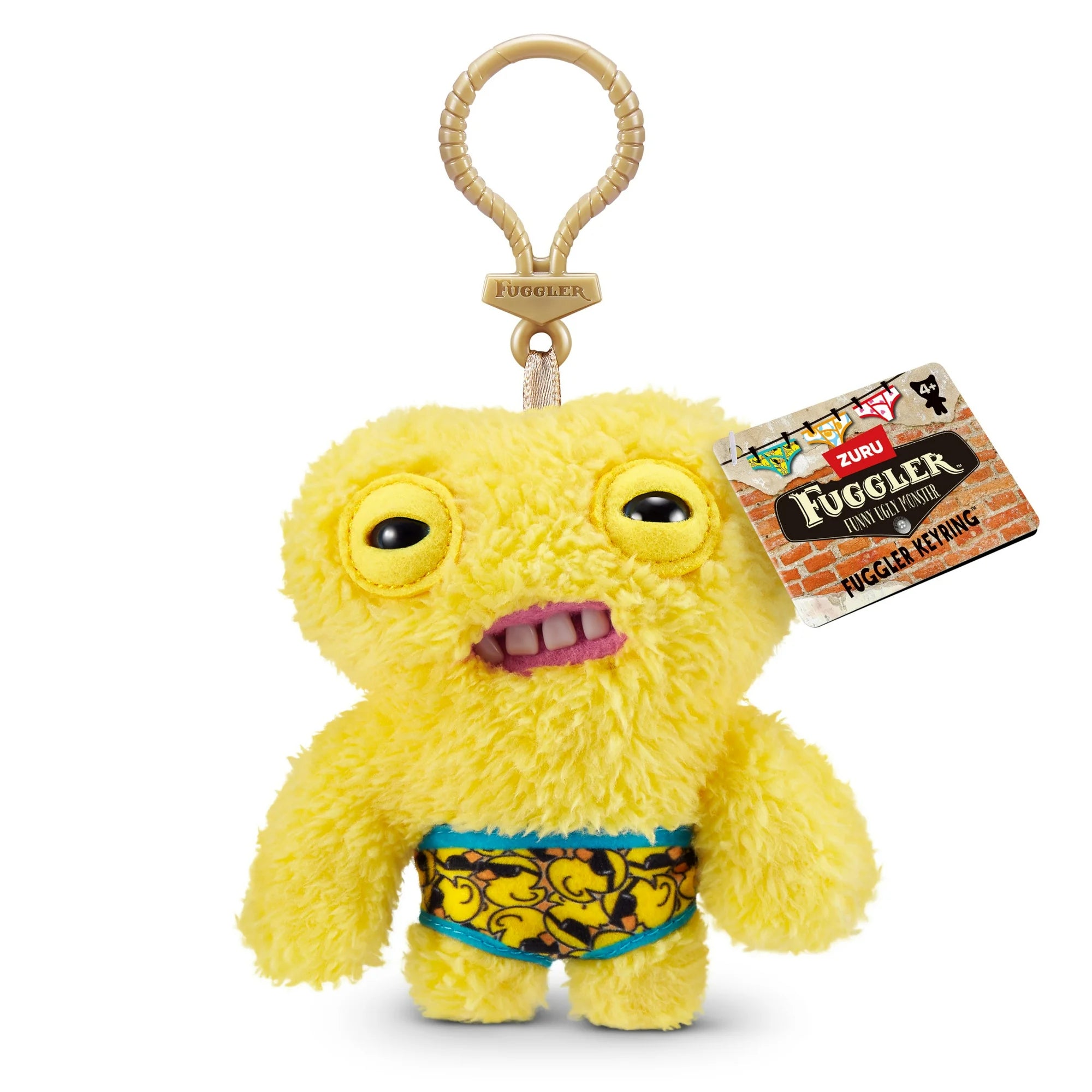 Zuru Fugglers 5 Inch Plush Keyring - Squidge
