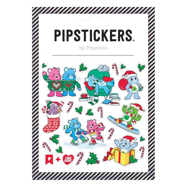 Pipsticks + Care Bears Holiday Amusements Sticker Sheet