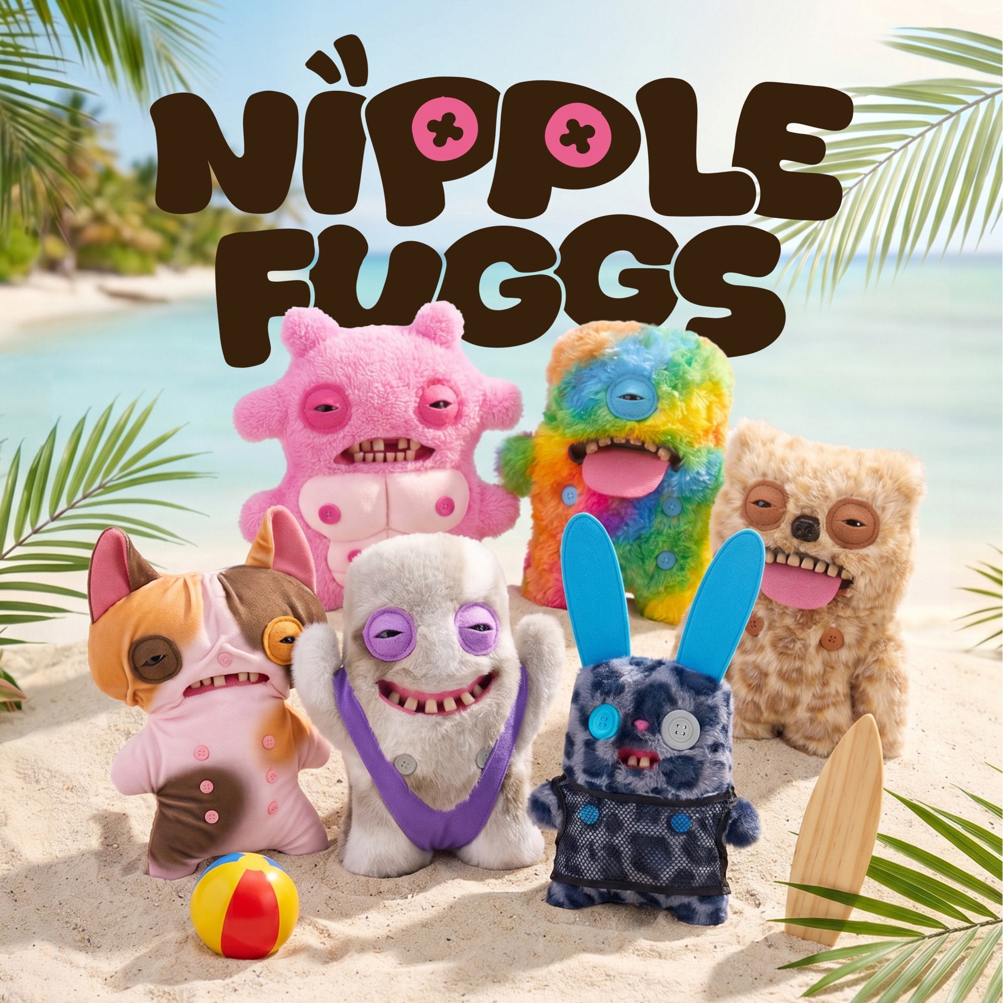 Zuru Fugglers 9 Inch Nipple Fuggs - Shameless Goof