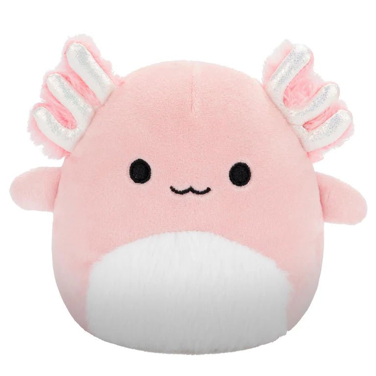 Squishmallow 8 Inch Archie the Axolotl Fuzzy Belly Plush Toy - Owl & Goose Gifts