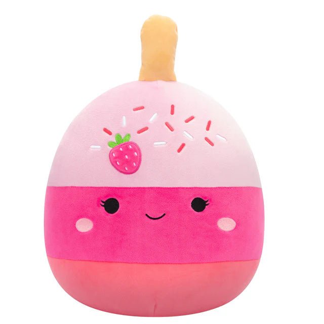 Squishmallow 8 Inch Pama the Pink Cake Pop Plush Toy - Owl & Goose Gifts
