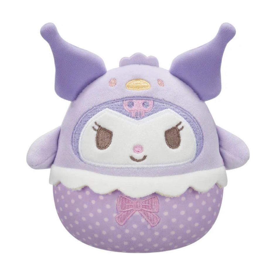 Squishmallow 8 Inch Kuromi in Chick Costume Easter Sanrio Plush Toy - Owl & Goose Gifts