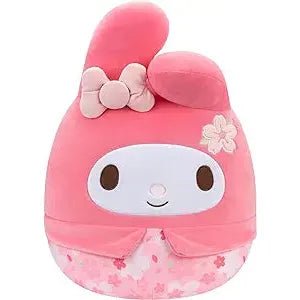 Squishmallow 8 Inch Sakura My Melody Sanrio Plush Toy - Owl & Goose Gifts