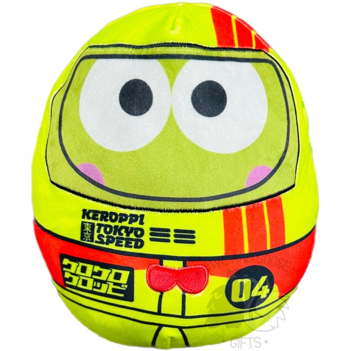 Squishmallow 8 Inch Keroppi Sanrio Tokyo Racer Plush Toy - Owl & Goose Gifts