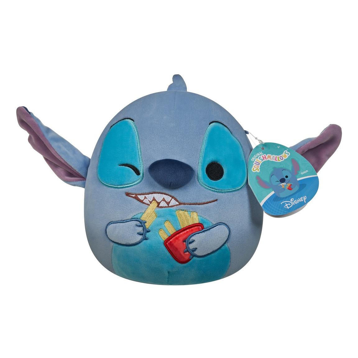 Squishmallow 8 Inch Stitch with French Fries Disney Plush Toy - Owl & Goose Gifts