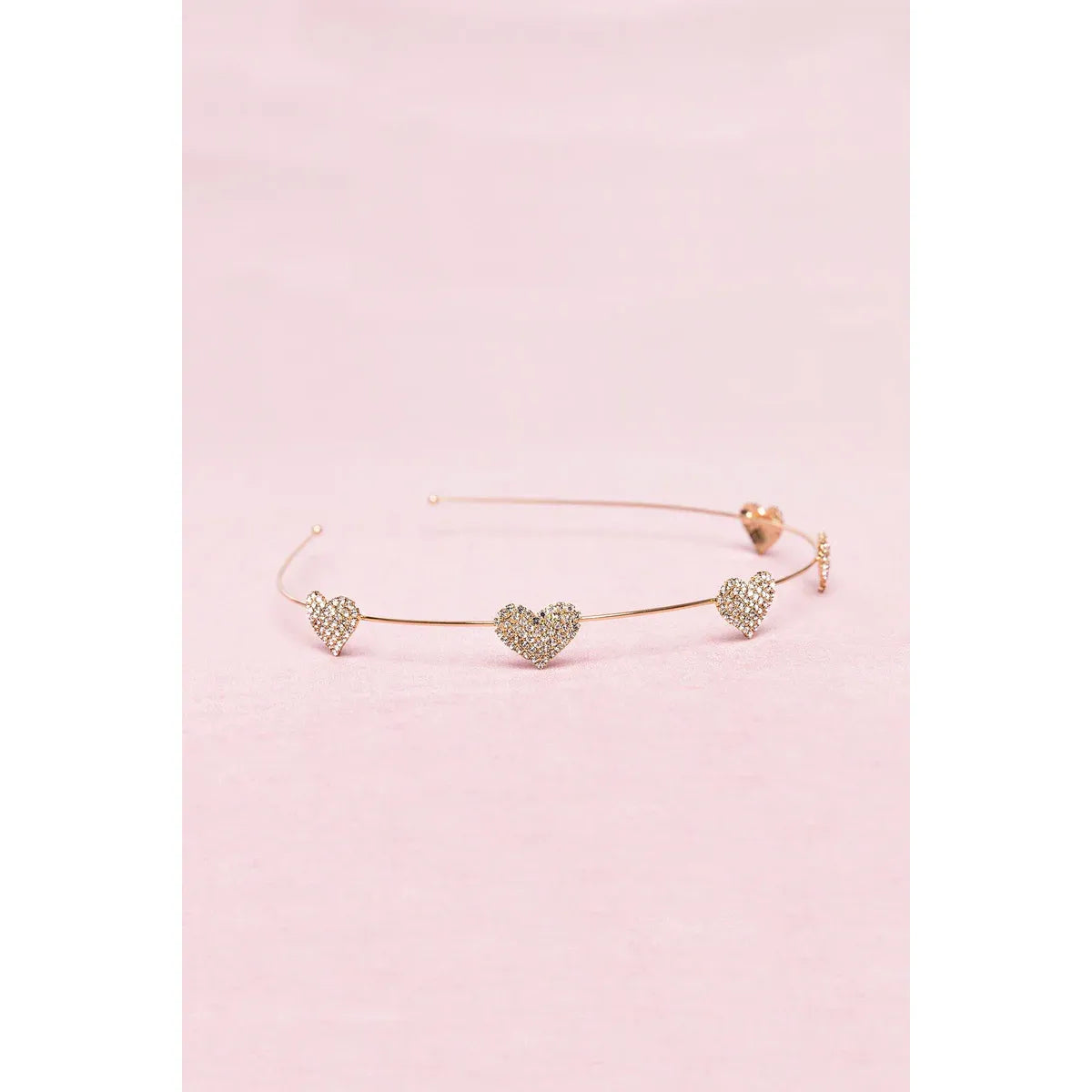 Great Pretenders Rhinestone Heart Headband