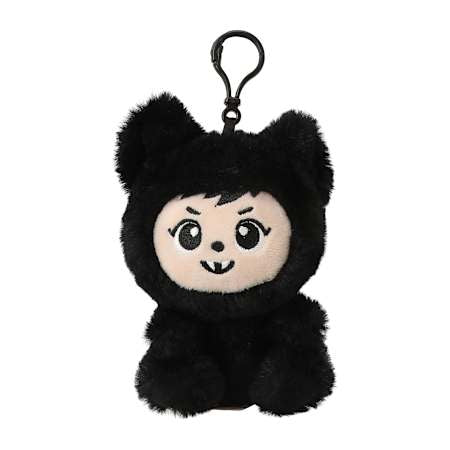 Yoonique Toys LaBabies 4.5 Inch DiDi Black Plush Clip