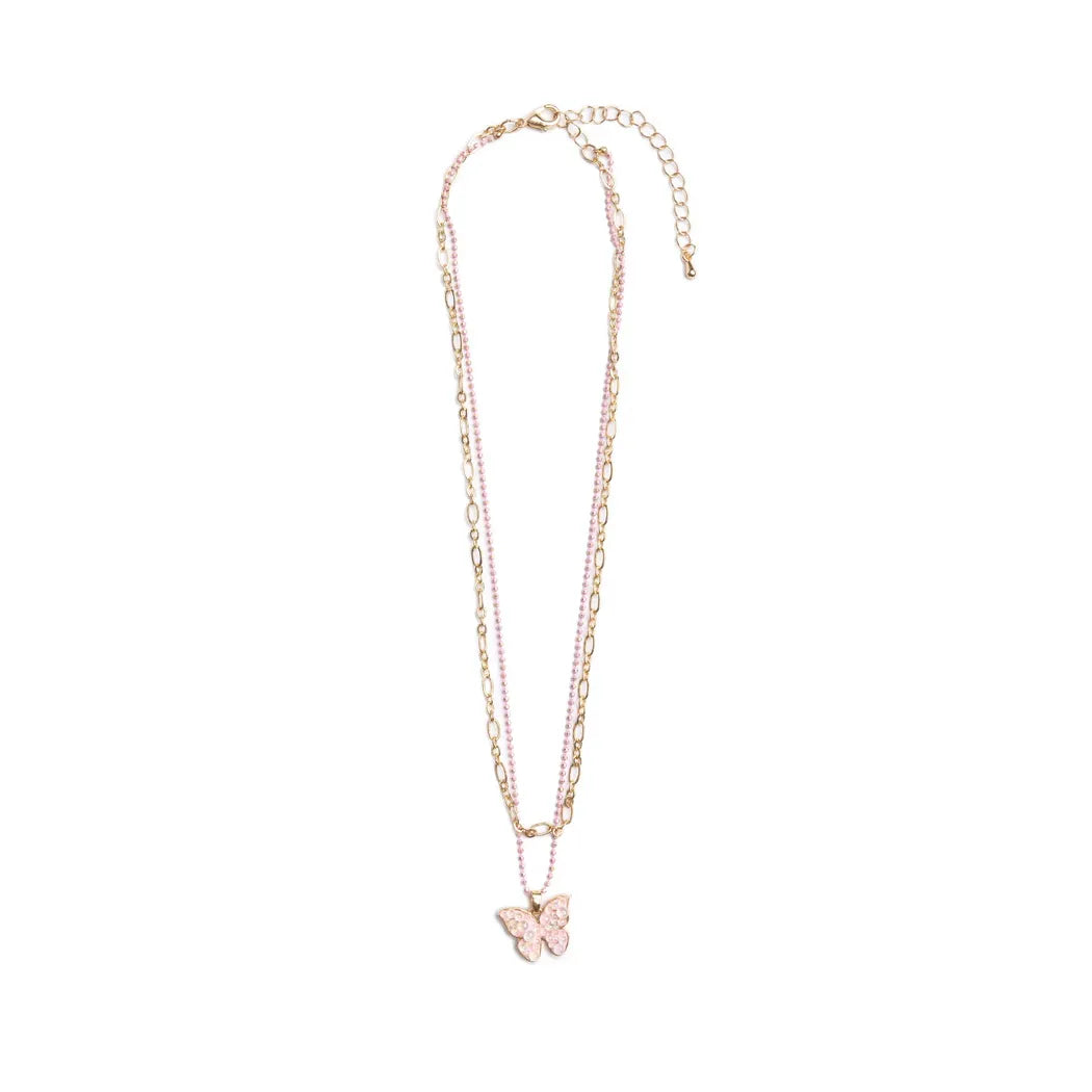 Great Pretenders Bubbly Butterfly Necklace