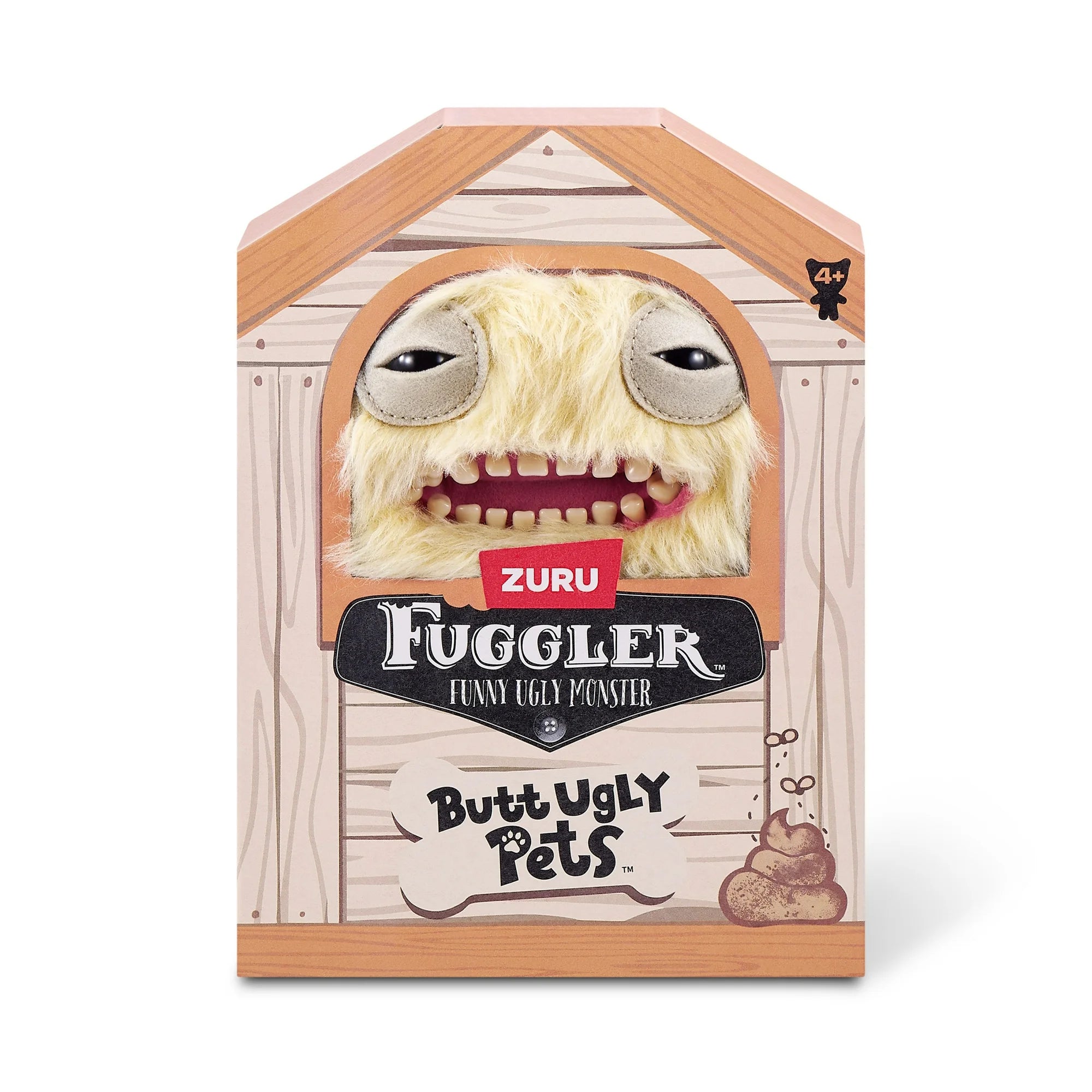 Zuru Fugglers 9 Inch Butt Ugly Pets - Mr. Buttons (Golden Retriever)