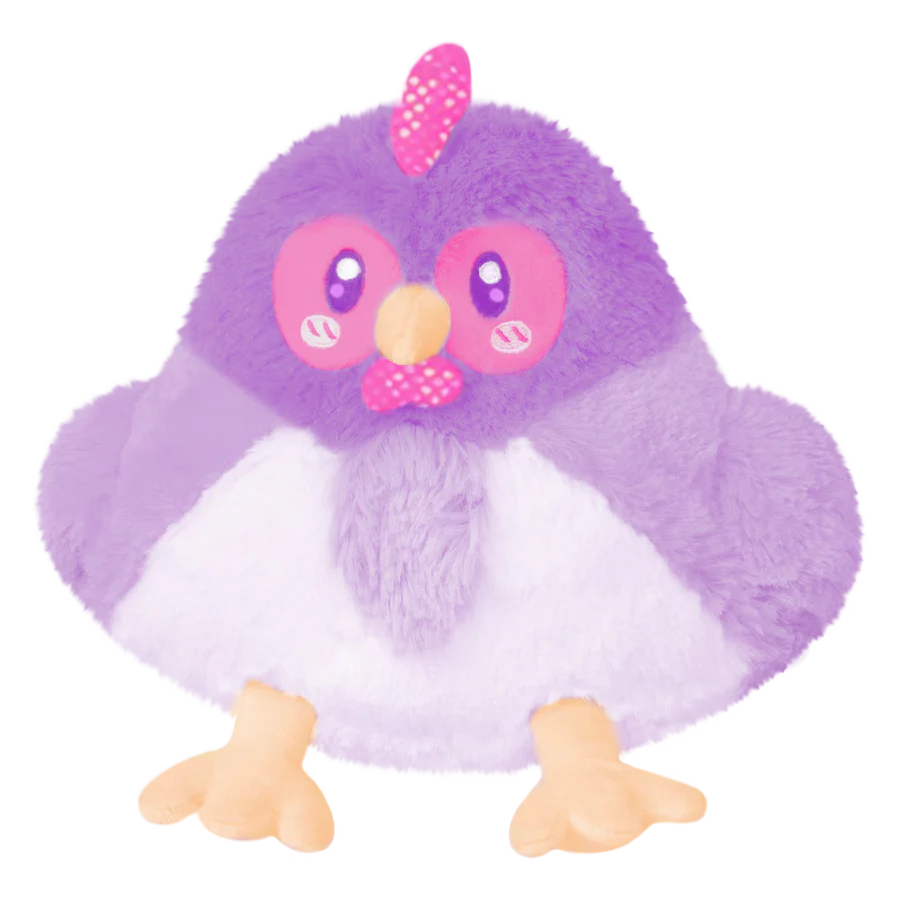 Squishable Party Snackers 7 Inch Purple Hen Plush Toy