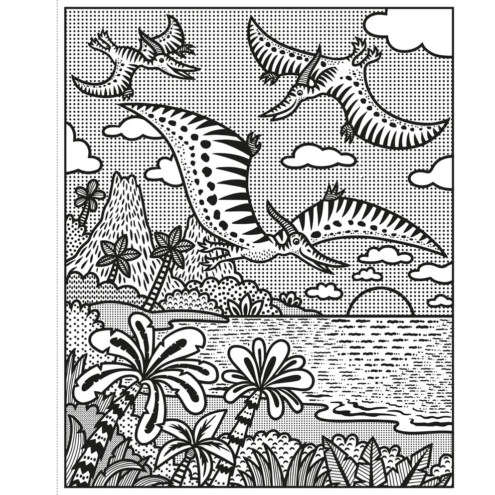Usborne Magic Painting Book - Dinosaurs