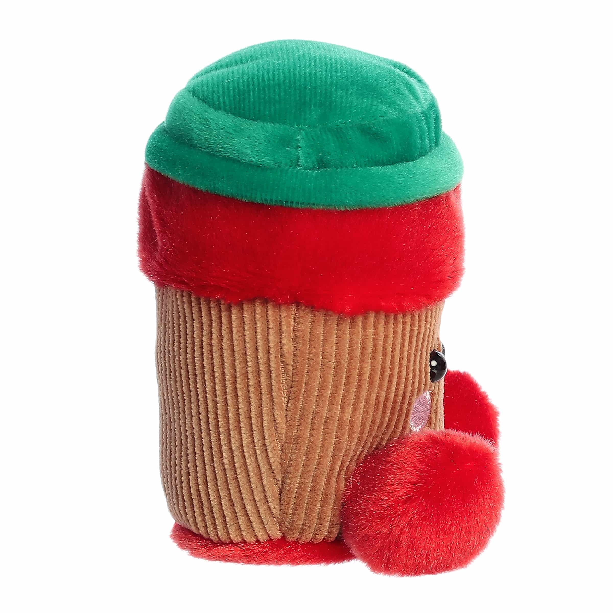 Palm Pals 5 Inch Jo the Peppermint Mocha Holiday Plush Toy