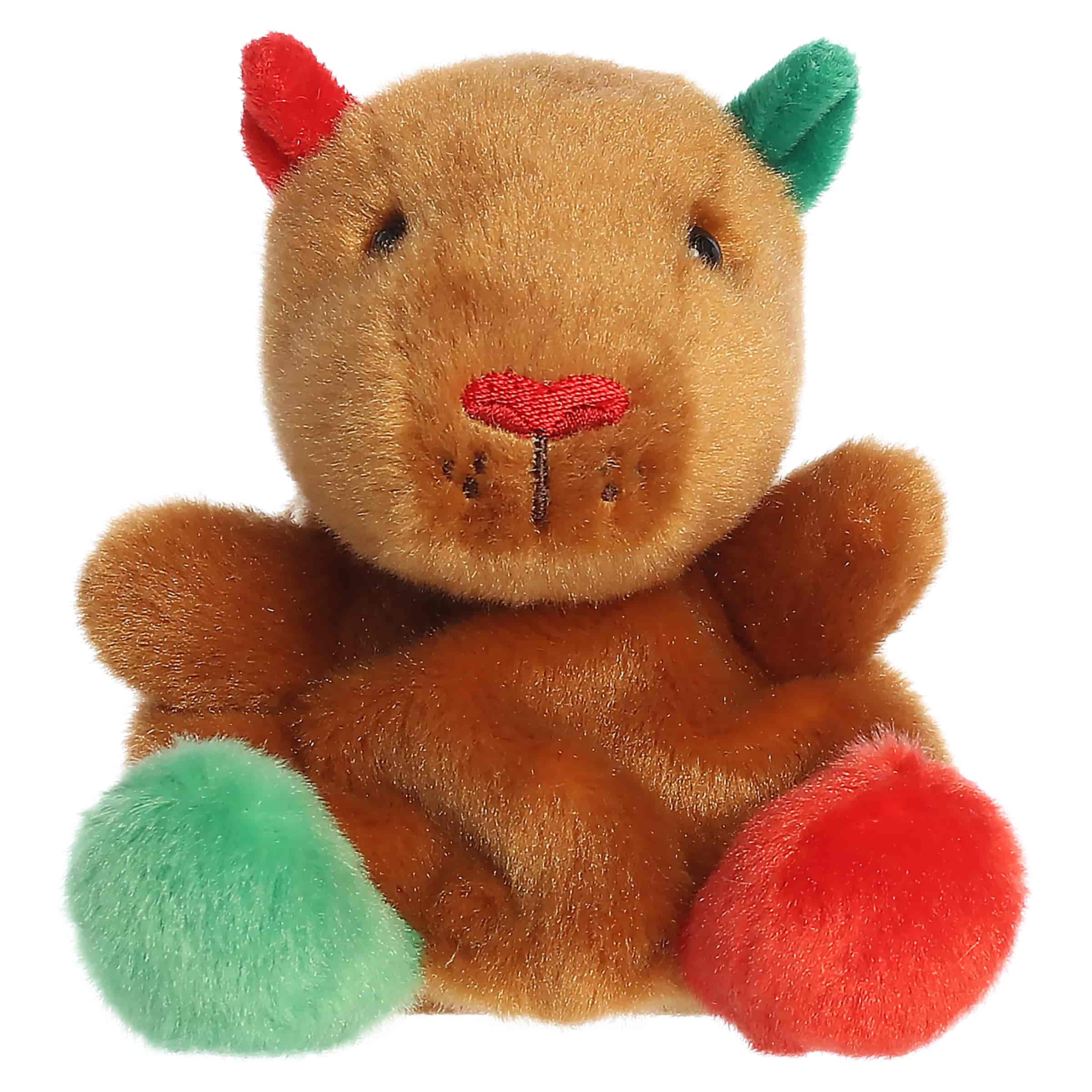 Palm Pals 5 Inch Syd the Holiday Capybara Plush Toy