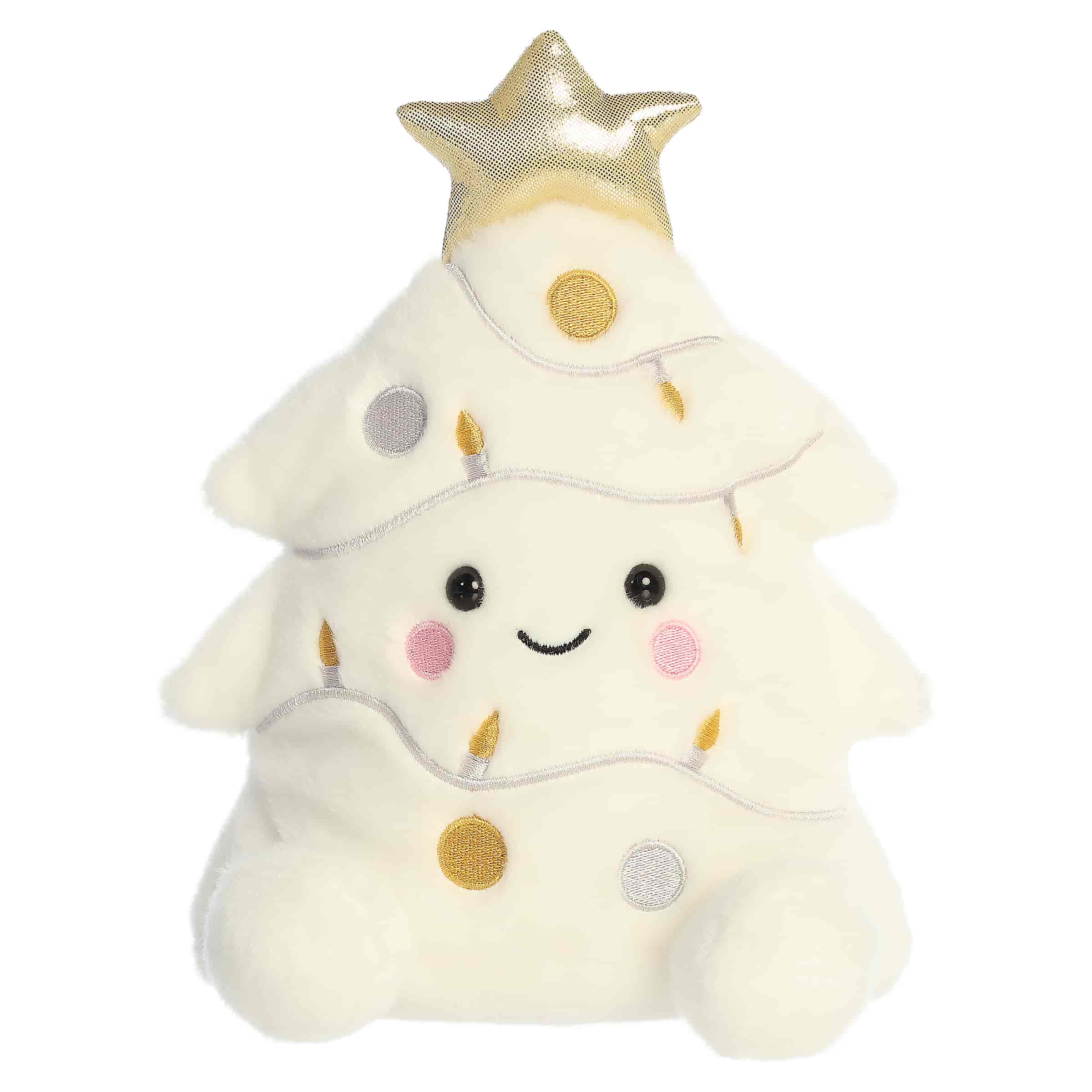 Palm Pals Party Sized 8 Inch Felicia Christmas Tree Holiday Plush Toy