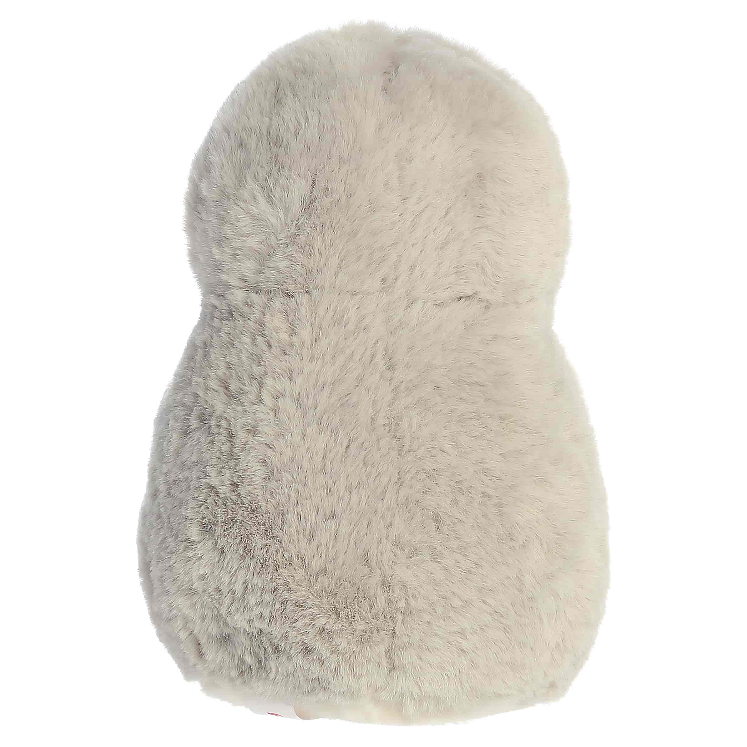 Aurora Plush 7 Inch Pom Pom Penguin with Peppermint Candy Holiday Plush Toy