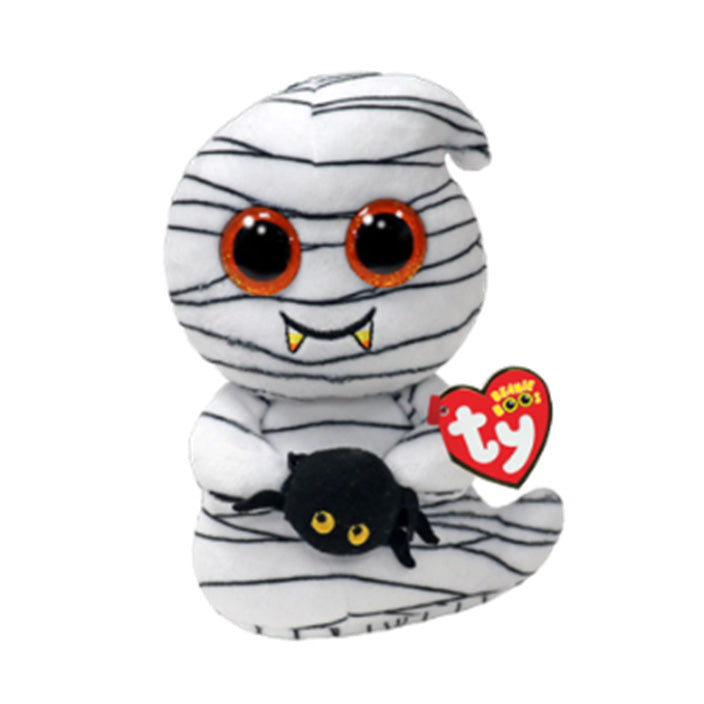 Ty Beanie Boos 6 Inch Ooooky The Ghost Halloween Plush Toy Owl And Goose Ts 6579