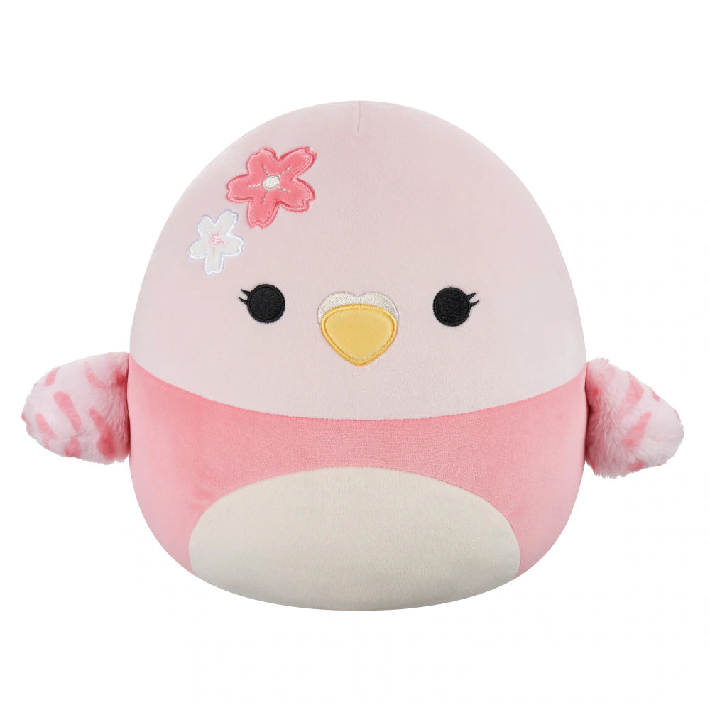 Squishmallow 5 Inch Beena the Sakura Parakeet Plush Toy