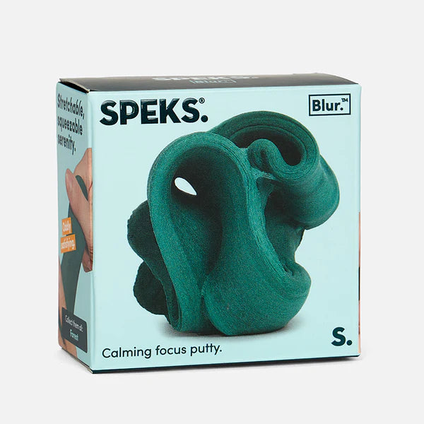Speks Blur Focus Putty Fidget Toy - Forest