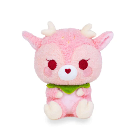 Cuddle Barn 6 Inch Lil' Series Dearie the Strawberry Deer Plush Toy