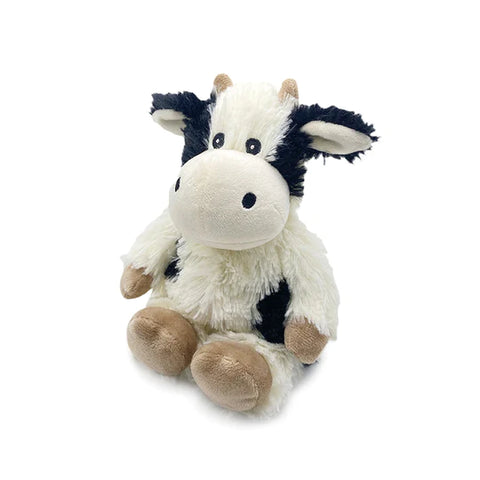 Warmies Juniors 9 Inch Black & White Cow Microwavable Plush Toy