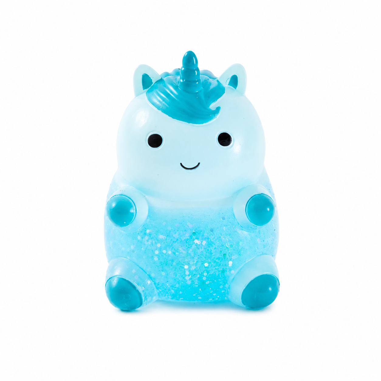 J'adore 3 Inch Cloud Unicorn Squishy Fidget Sensory Toy - BLUE