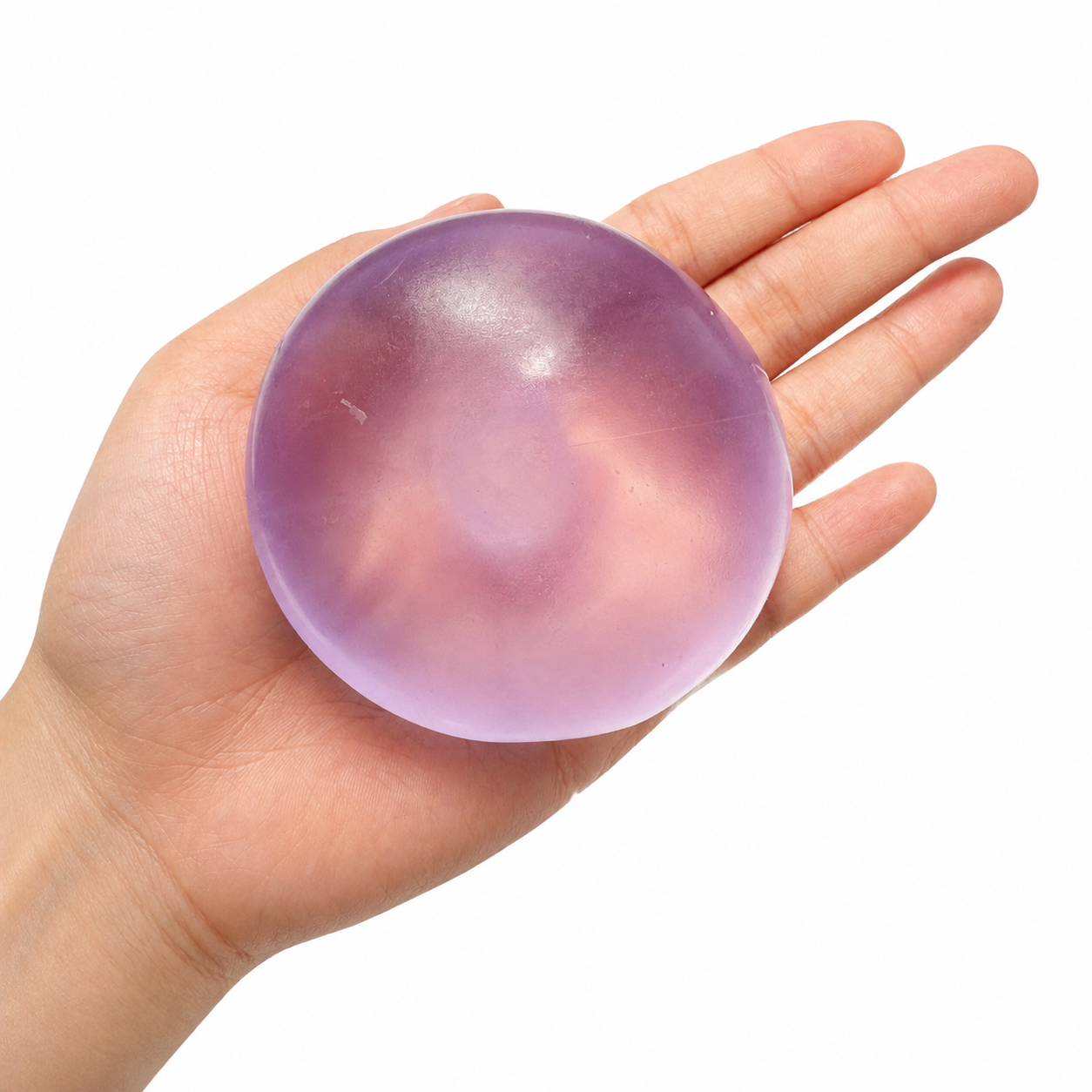 Coconut Oil Squishy Ball 2.5 Inch Stress Ball Sensory Toy - Assorted