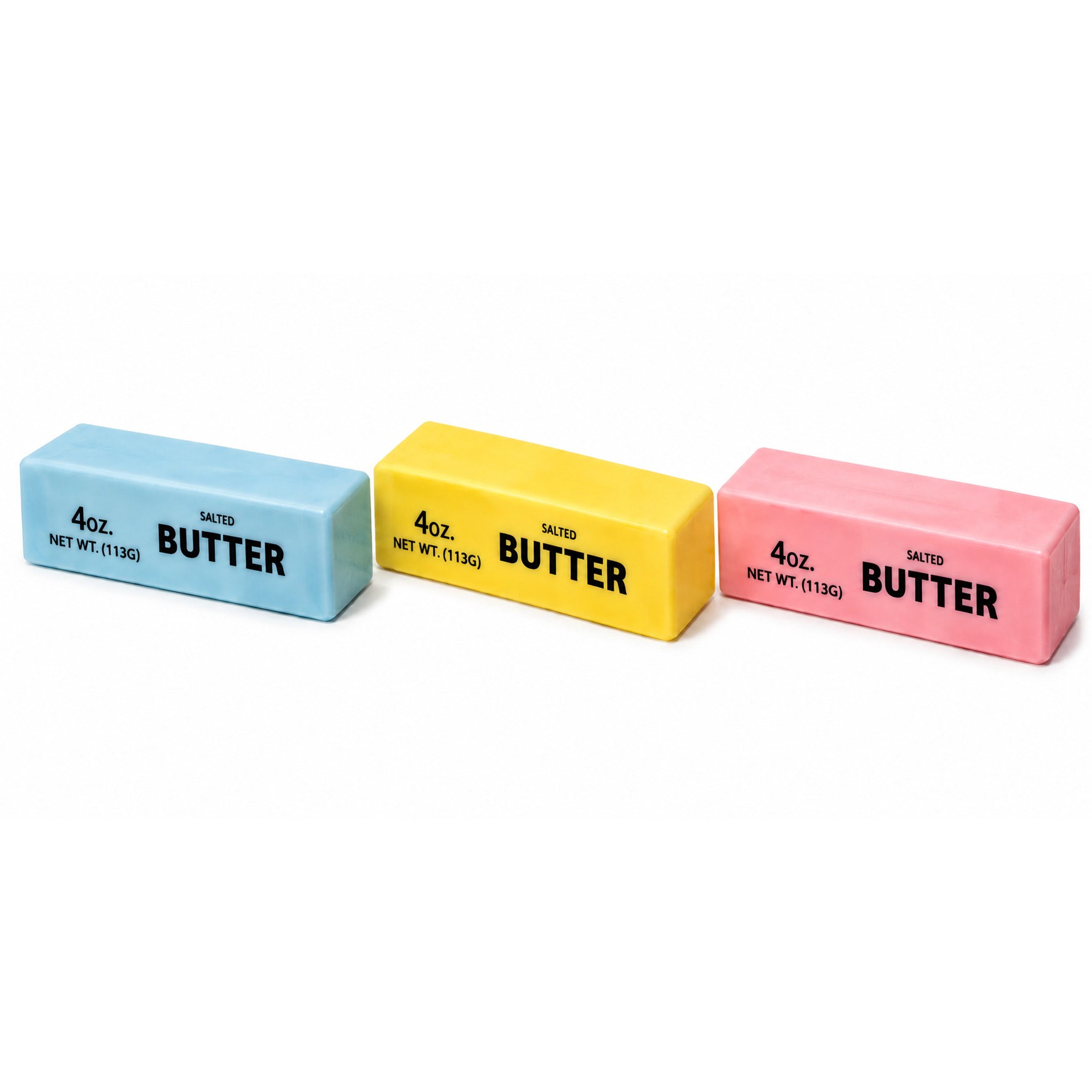 Crunchy Butter Squishy 5.5 Inch ASMR Squishy Sensory Toy - Assorted