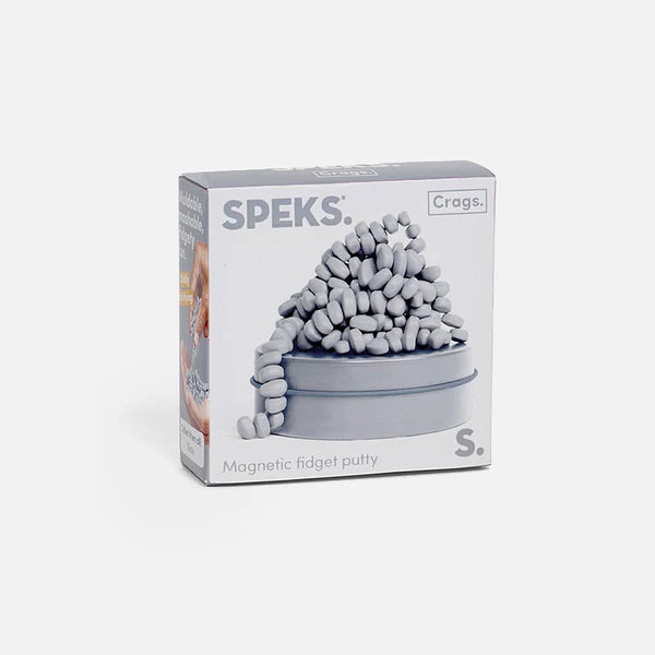 Speks Crags Magnetc Putty Fidget Toy (14+) - Matte Slate