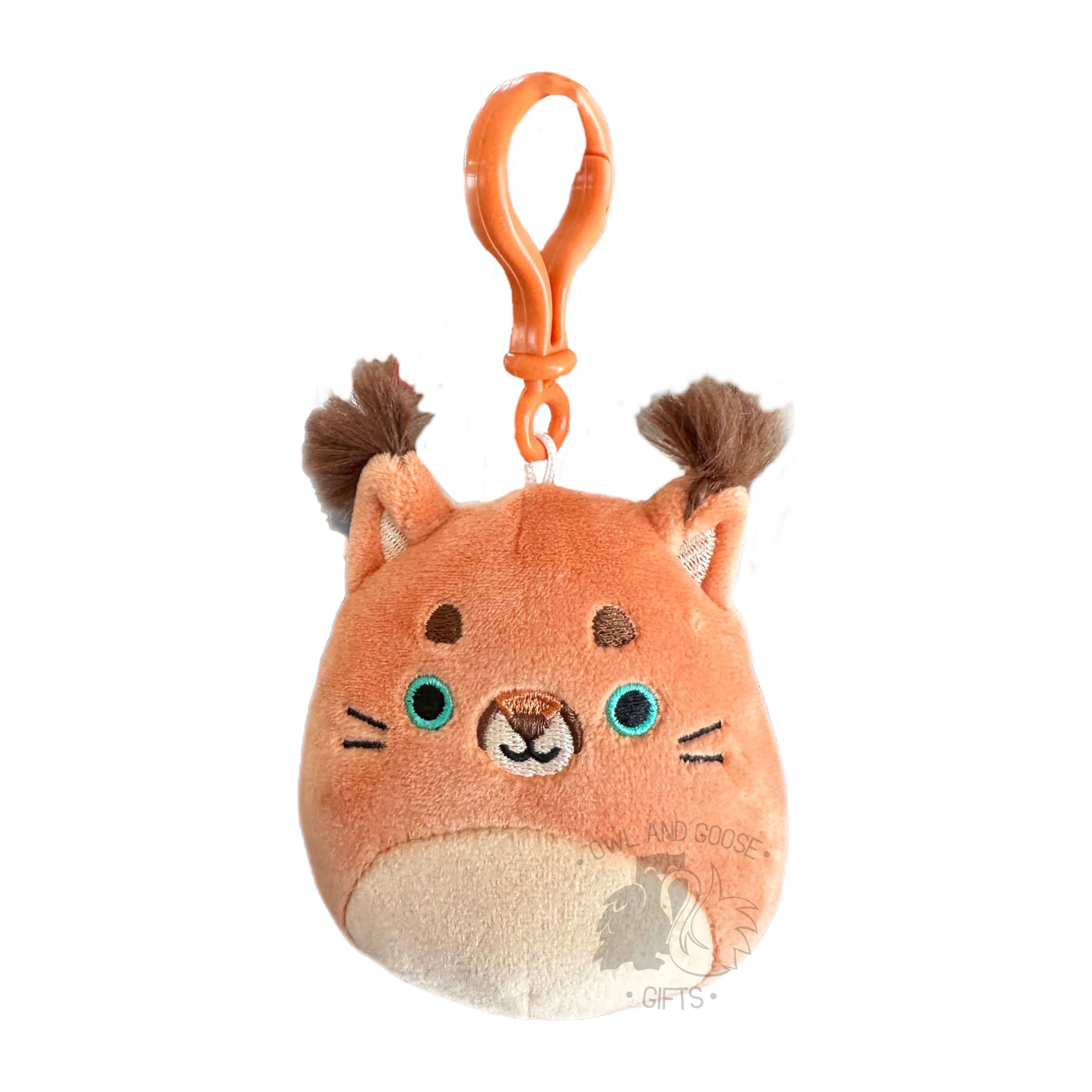 Squishmallow 3.5 Inch Ferraz the Caracal Cat Plush Clip