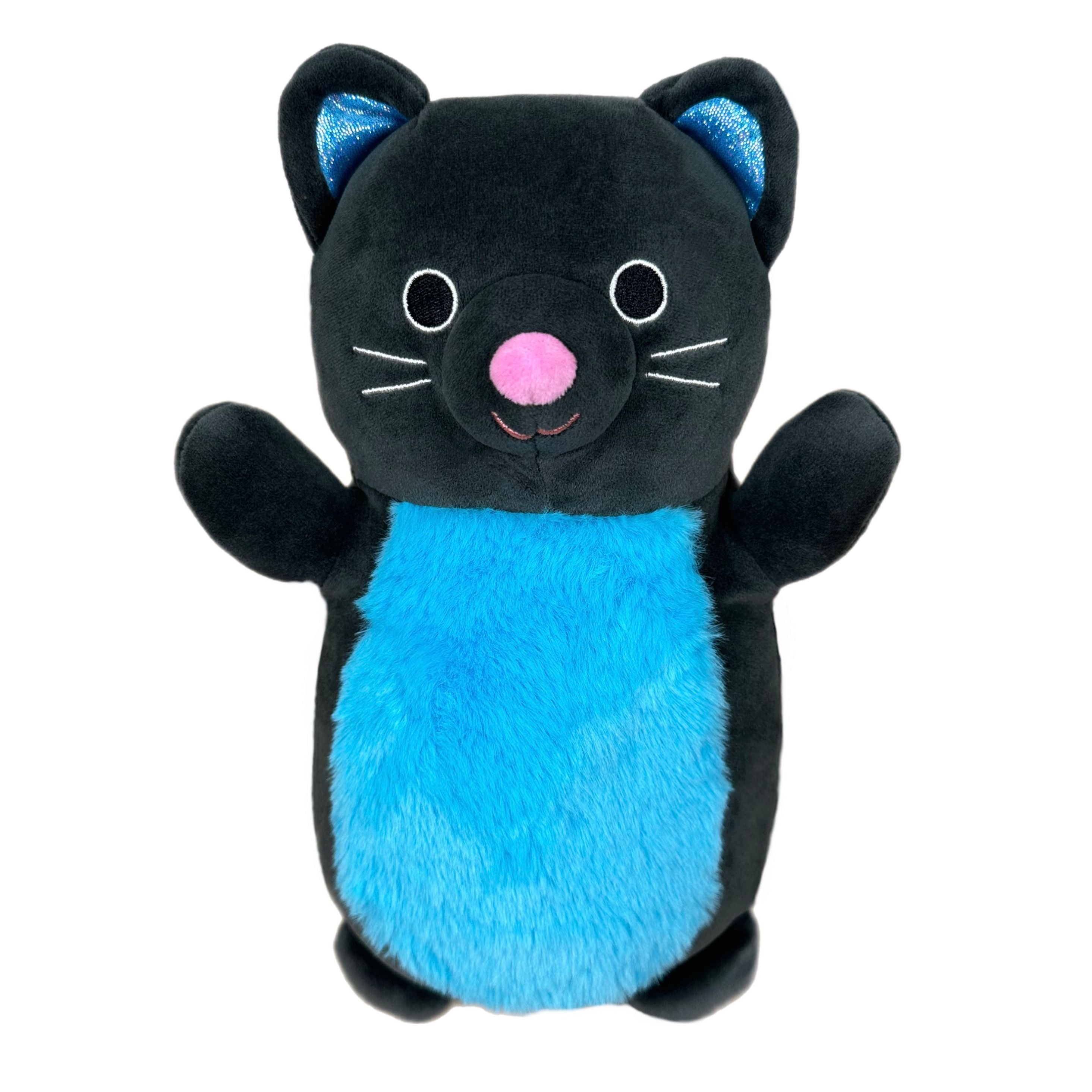 Squishmallow 10 Inch Eponine the Black Cat Halloween Hug Mees Plush Toy